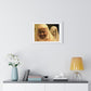 The Mask of Islam 'Designed by AI', Framed Art Print