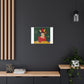 Mostly Air, Cartoon Art Print on Canvas