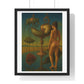 Waterfront Reality Distortion, Surrealist Art, Large Decor Print