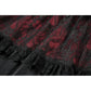 Dark in Love Dark Spliced Lace Maxi Skirt
