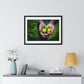 Limes in a Worker's Hands, Photographic Decor, Large Framed Print