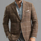 Men's Striped Blazer Casual Slim Fit, Candy Colours