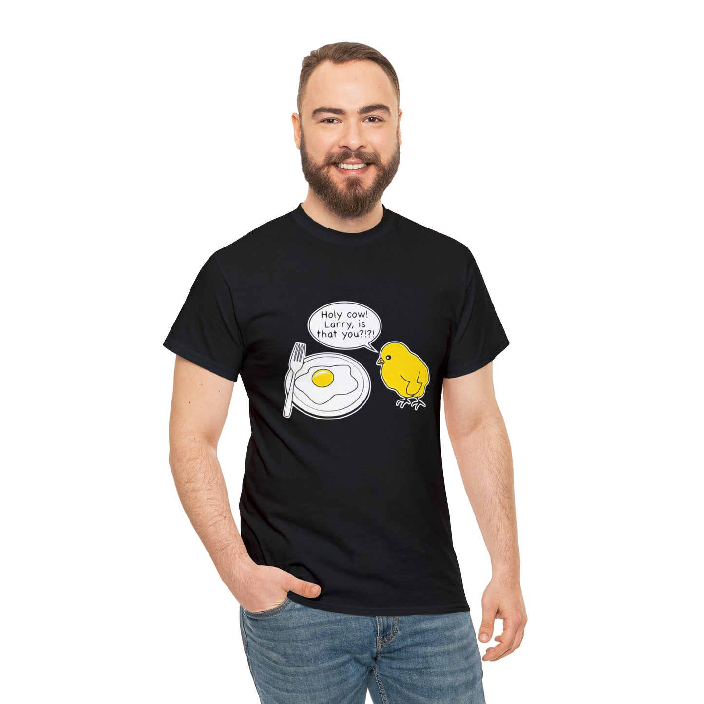 Chicken and the Egg Funny Cotton T-Shirt