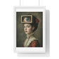 Mind's Eye, Abstract Portrait of a Regency Woman, Framed Art Print