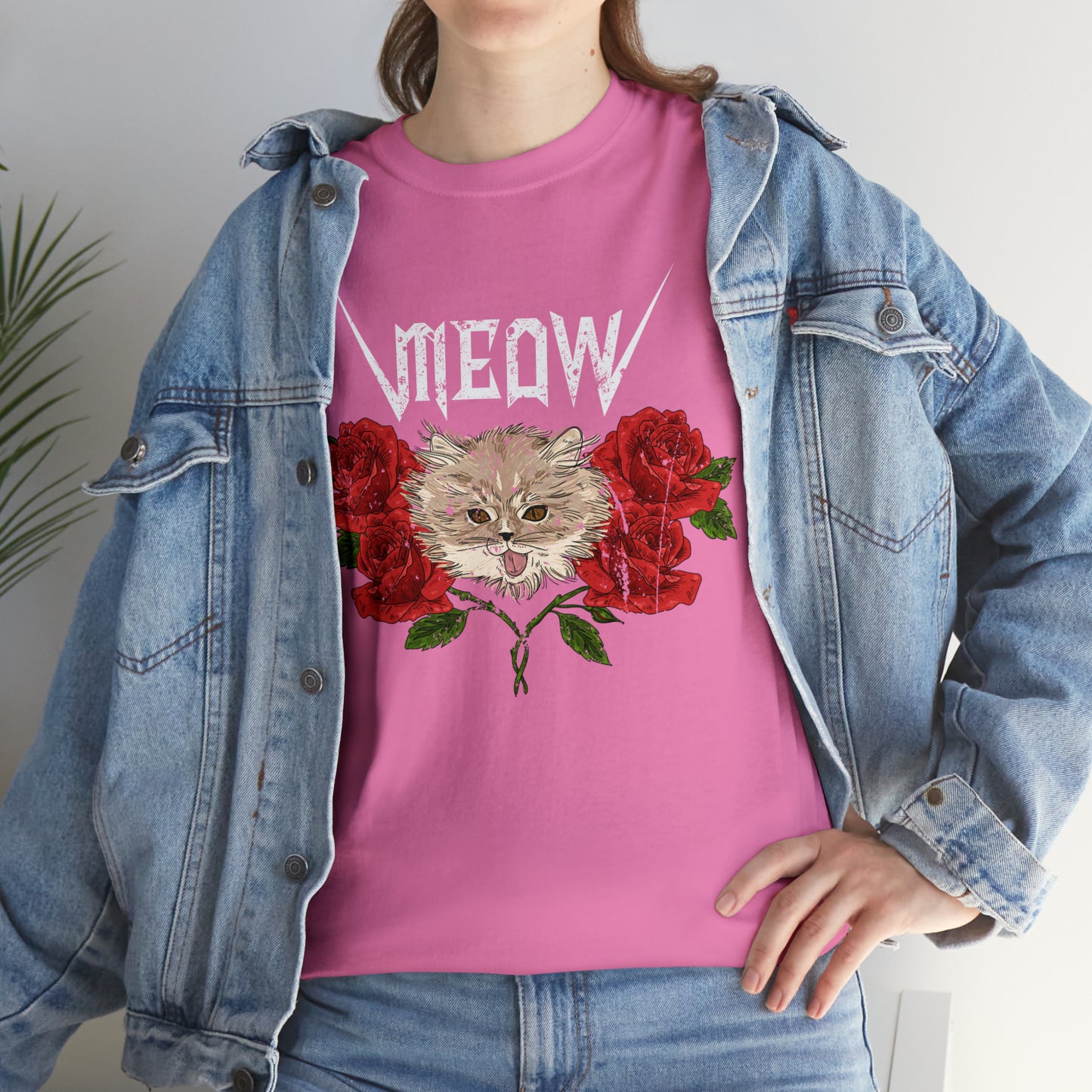 Meow! Cat Design T-Shirt