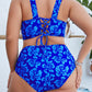 Vireous Plus-Size Resortwear Beach Swimsuit