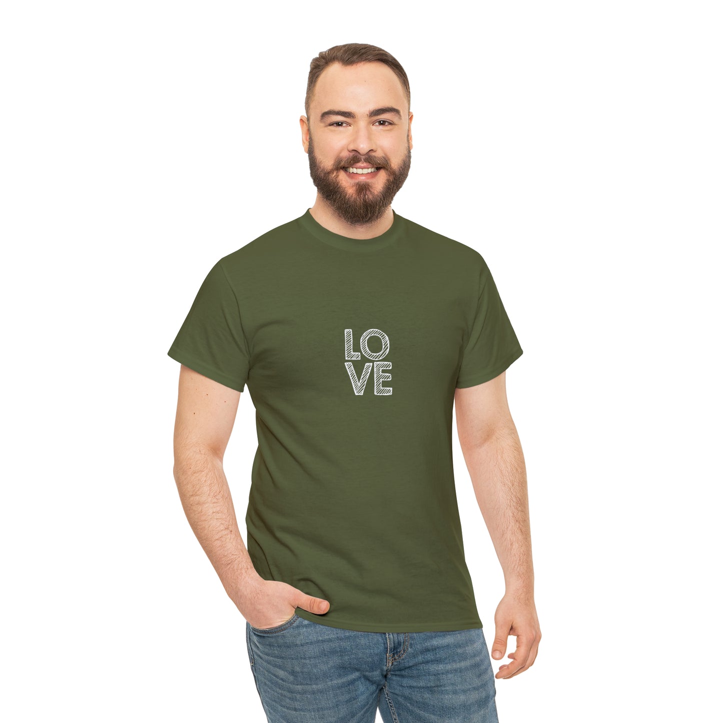 LO VE Love Design T-Shirt