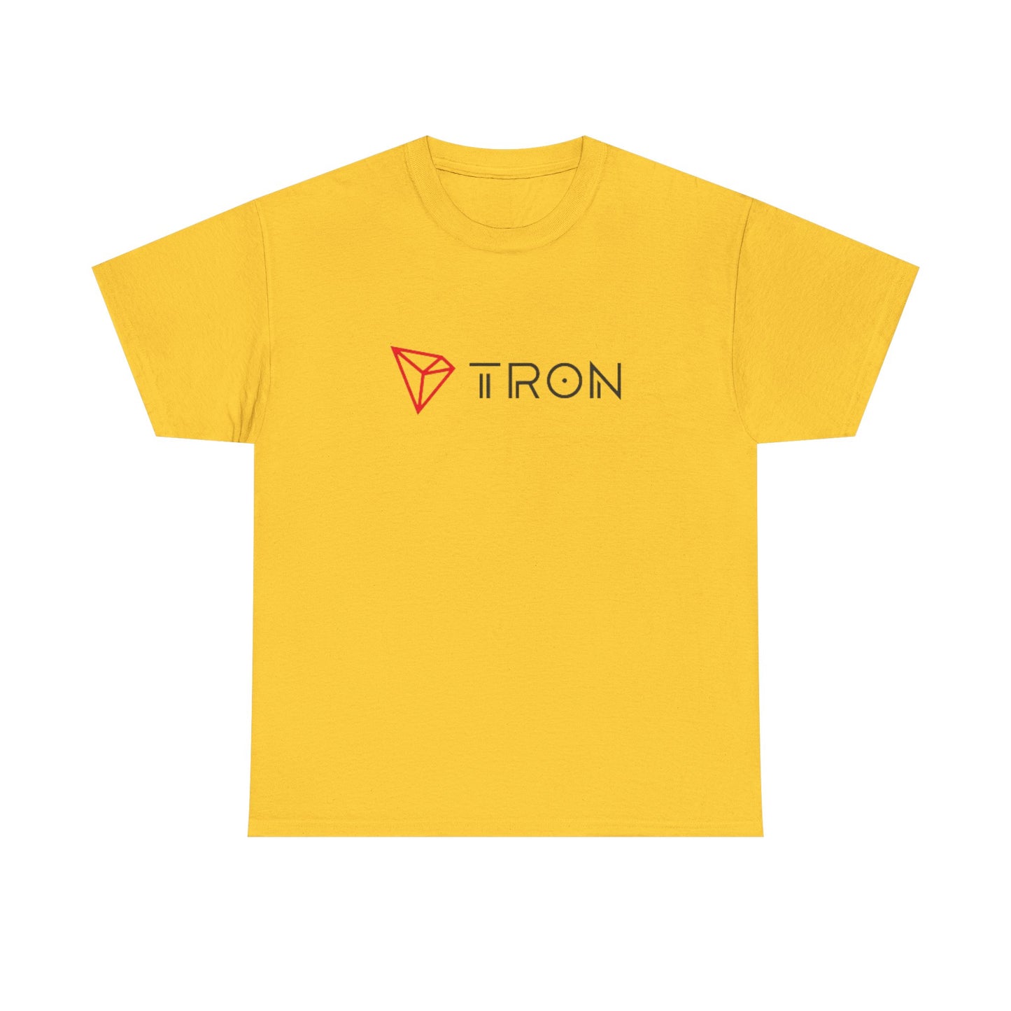 Tron (Blockchain) #TRX Crypto Unisex Heavy Cotton T-Shirt