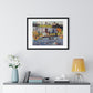 The Bathing Hour, Chester, Nova Scotia (1910) by William James Glackens, from the Original, Framed Print