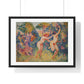 Giclée Print Depicting Two Running Nymphs (1906) by Henri-Edmond Cross from the Original, Framed Art Print