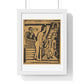 The Visit (1923) by Ernst Ludwig Kirchner, from the Original, Framed Art Print