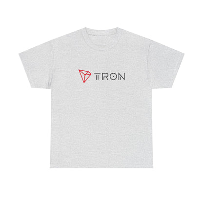 Tron (Blockchain) #TRX Crypto Unisex Heavy Cotton T-Shirt