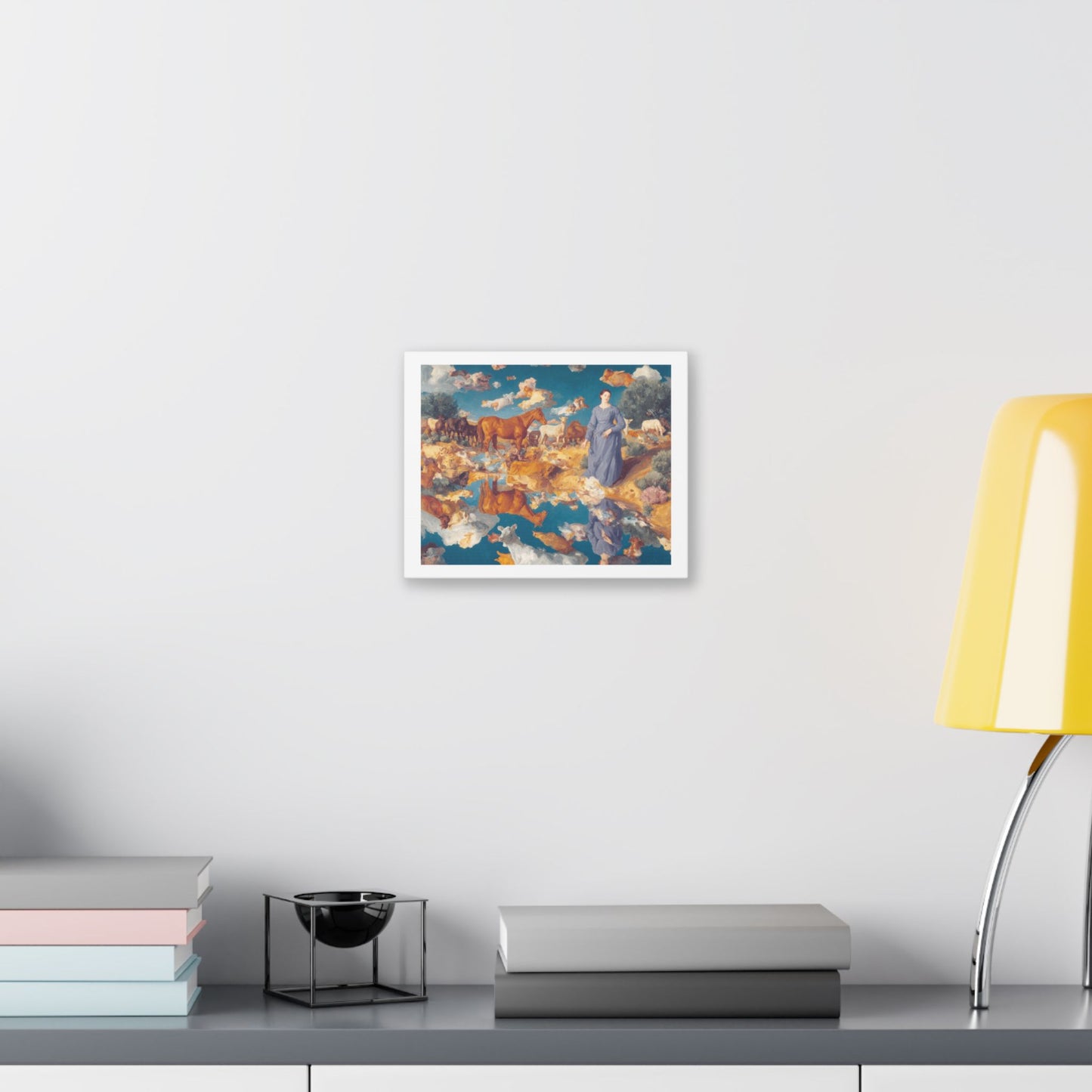 How the West Was Won VII 'Designed by AI' Canvas Art Print