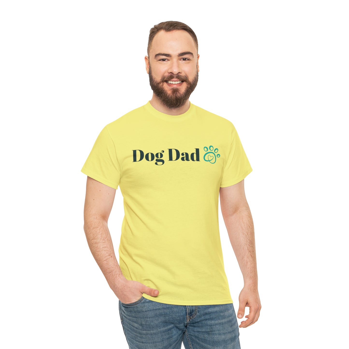 Dog Dad! Cotton T-Shirt