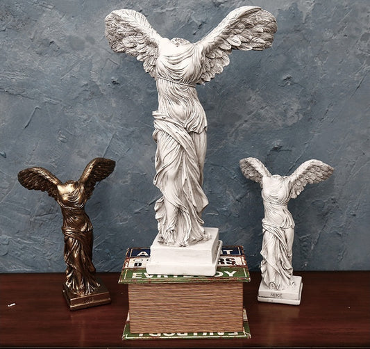 Winged Victory of Samothrace Statue for Home, Office, Art Sculpture