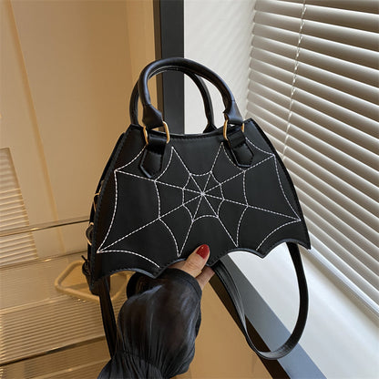 Spider Web Cross Body Handbag