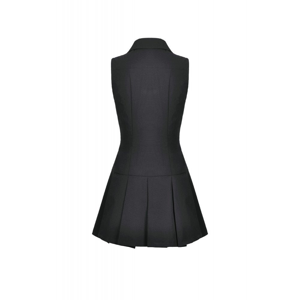 Dark in Love Valeria Gothic Sleeveless Corset Dress