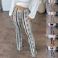 High Elastic Tight Pants Slim Sexy Print Trousers, Spring and Autumn Collection