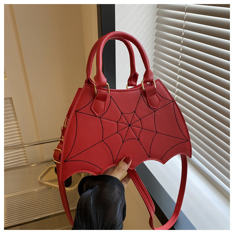 Spider Web Cross Body Handbag