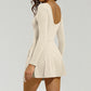 Yoga Tennis Sports Suit, Women's Integrated Tight Shorts One-Piece
