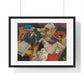 Married Life 'La Vie Conjugale' (1913) by Roger de La Fresnaye, from the Original, Framed Art Print