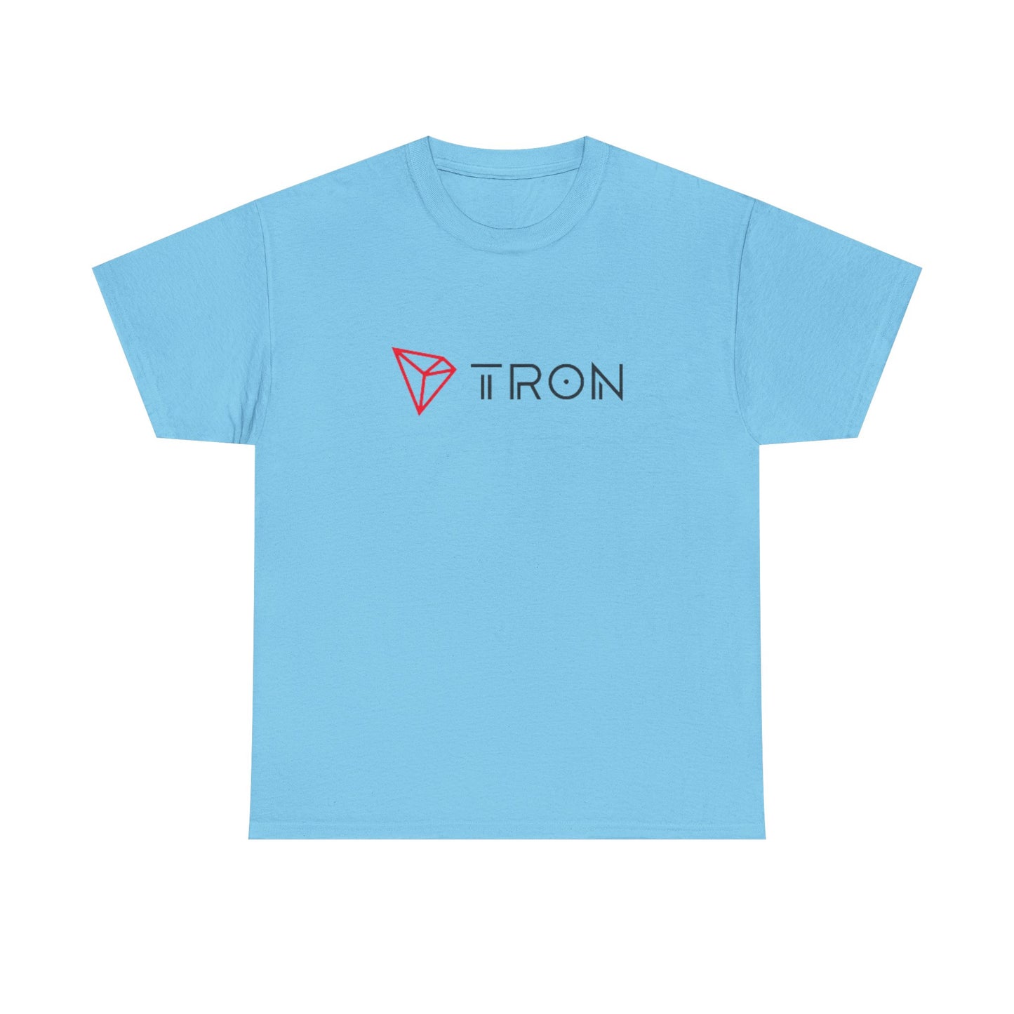 Tron (Blockchain) #TRX Crypto Unisex Heavy Cotton T-Shirt