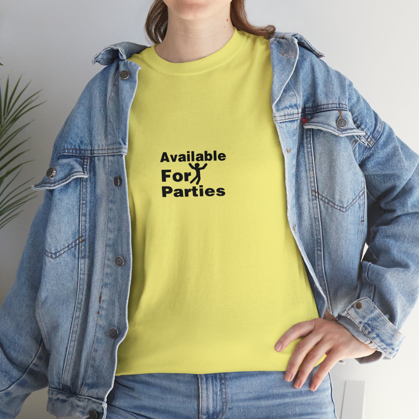 Available For Parties T-Shirt