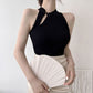 Short Summer Asymmetrical Womens Top, Multi Colours