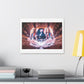 George Washington Remixed for the 21st Century 'Designed by AI' Canvas Art Print