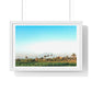 Holy Volcano Agung, Bali Island, Indonesia, Photographer Unknown, from the Original, Framed Print