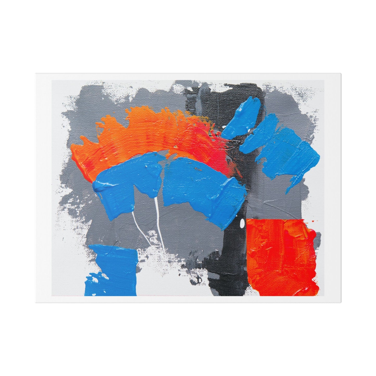 Bold Abstract Palette Knife Painting II, Canvas Art Print