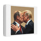 Forget About Peace, What We Need is Love, Trump and Putin Art 'Designed by AI' Print on Canvas
