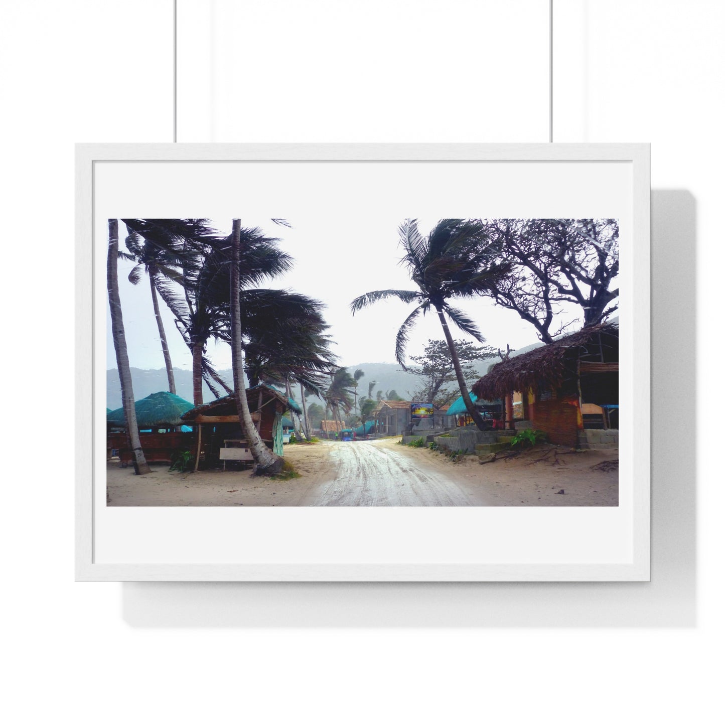 Approaching Storm, Philippines, Photographic Art, from the Original, Framed Print