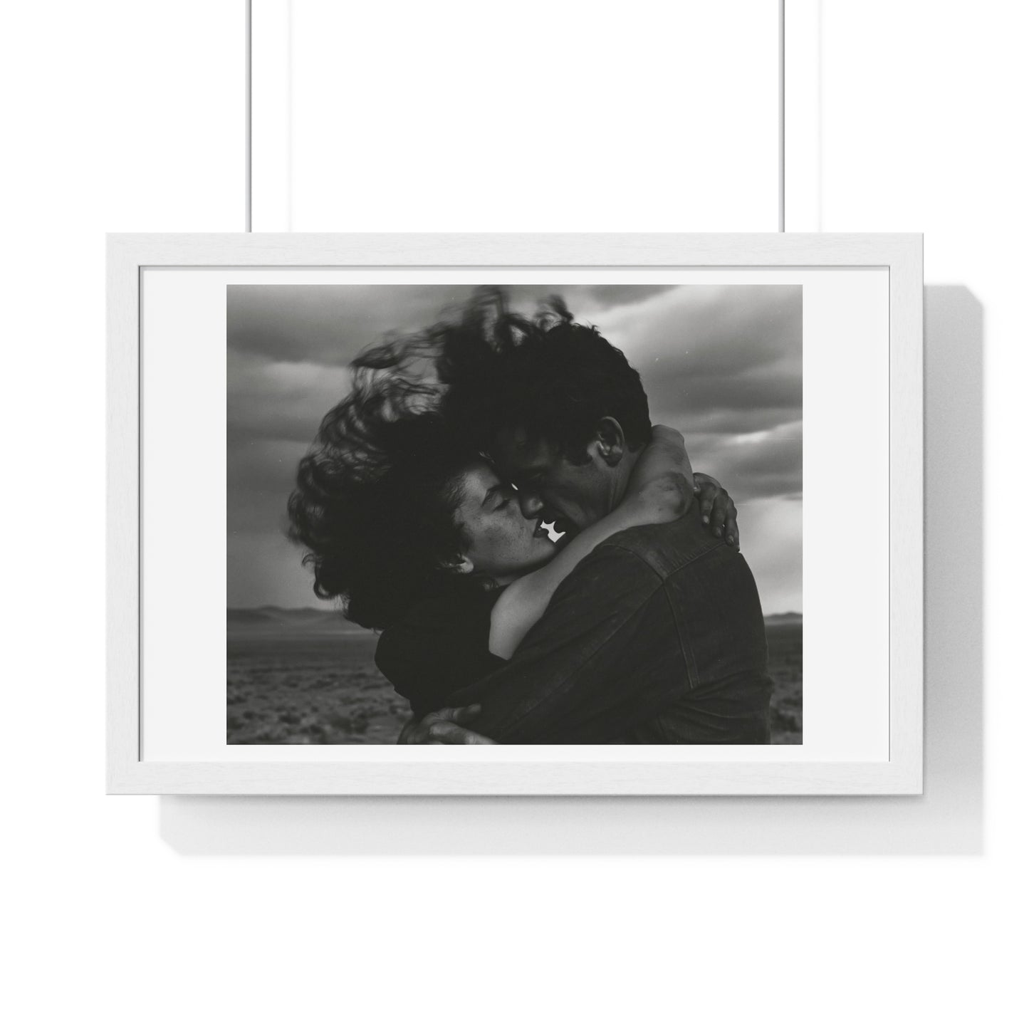 Nothing Else Matters, Romantic Black and White Photographic Art, Large Framed Print