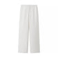 Vireous Round-Neck Sleeveless Vest Summer Fashion Casual Pantsuit