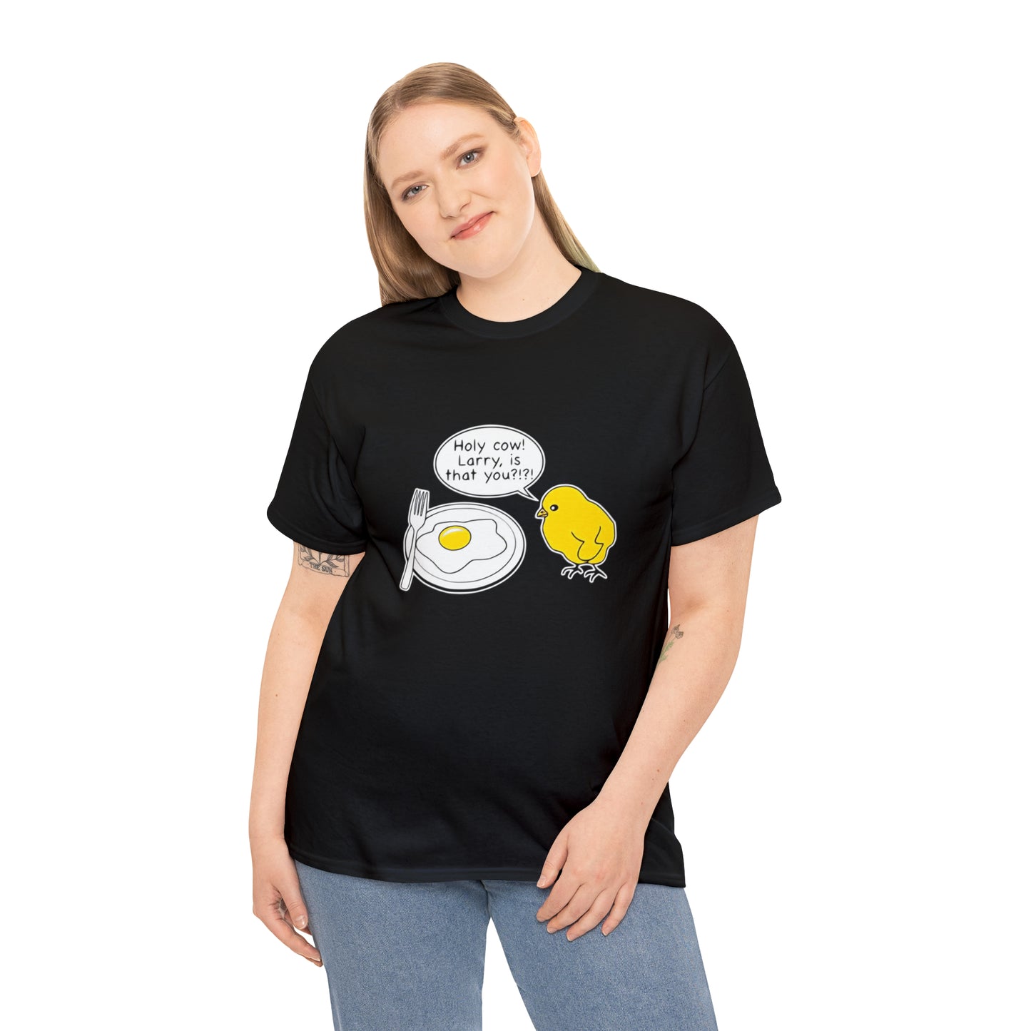 Chicken and the Egg Funny Cotton T-Shirt