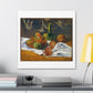 Still Life by Paul Gauguin, Art Print from the Original on Satin Canvas