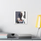 Awake, Collage Photo Manipulation 'Designed by AI' Canvas Art Print