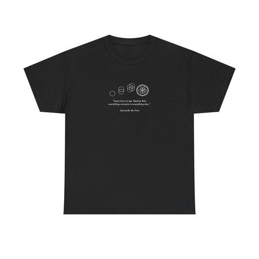 Everything Connects to Everything Else, Leonardo da Vinci T-Shirt