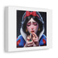 We're All Going Through Something Snow White 'Designed by AI' Art Print on Canvas