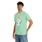 Leopard Astronaut Cartoon T-Shirt