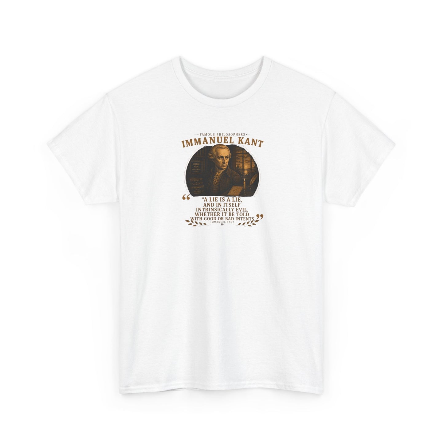 Immanuel Kant on the Ultimate Nature of Reality (Noumena) Philosophy Tribute T-Shirt