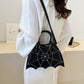 Spider Web Cross Body Handbag