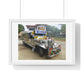 Jeepney, Philippines, Photographic Art, from the Original, Framed Print