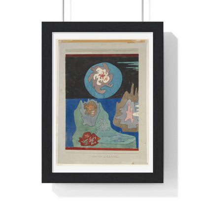 In the Land of Precious Stones (1929) by Paul Klee, from the Original, Framed Art Print