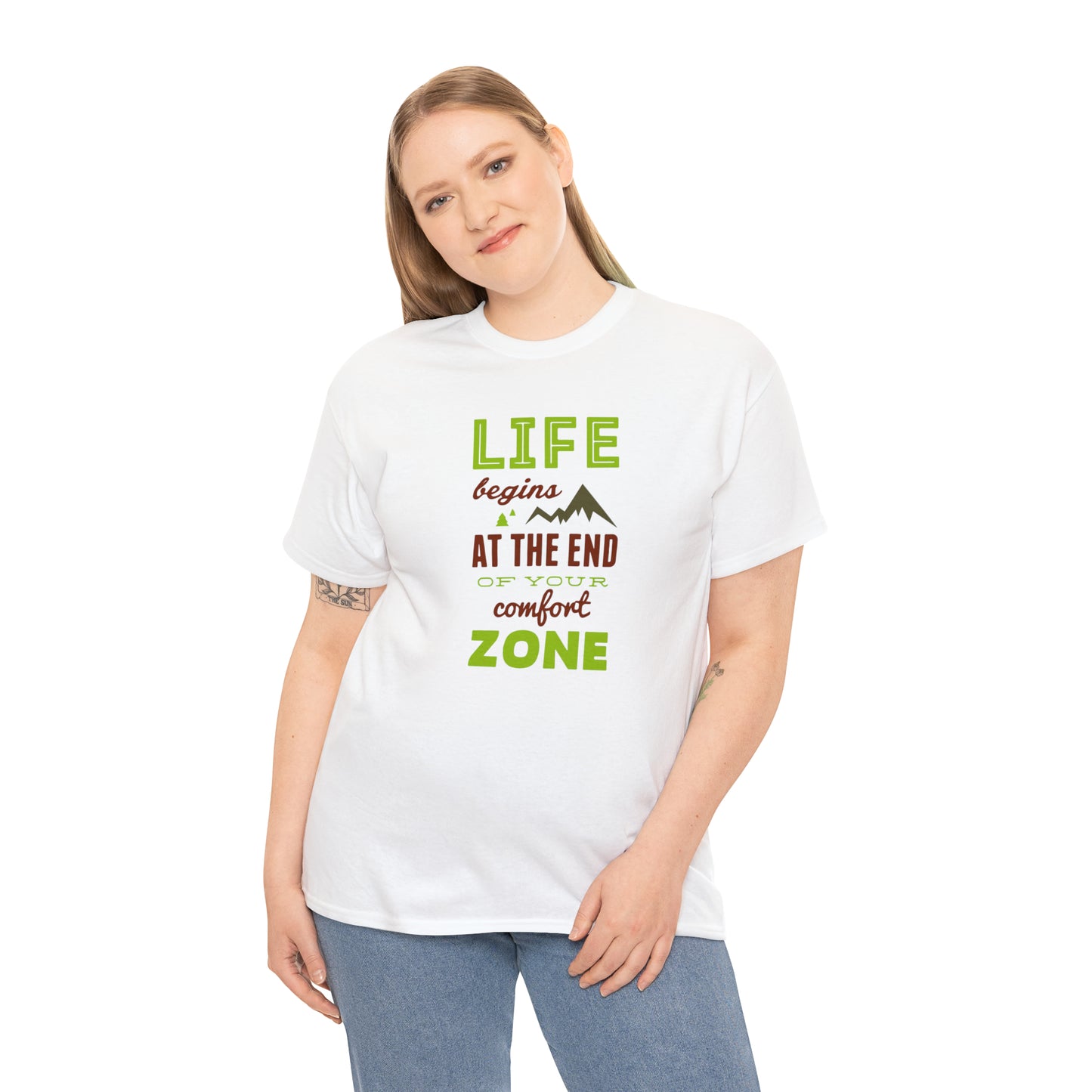 Life Begins at the End of Your Comfort Zone T-Shirt