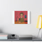 Why Bother? Cartoon Art Print on Canvas