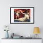 Venus and Cupid (1520s) by Lorenzo Lotto, from the Original, Framed Art Print