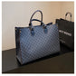 Large Capacity Monogramme Tote Handbag