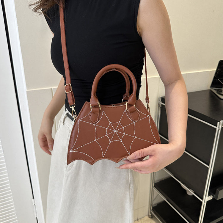 Spider Web Cross Body Handbag